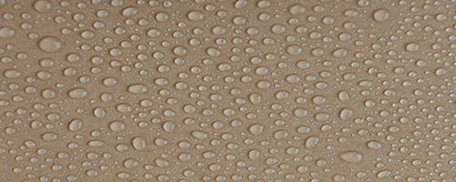 splash resistant edge